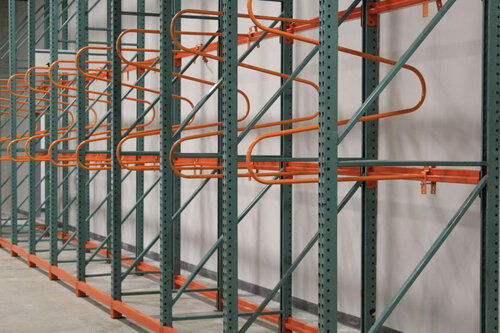 Custom In-House Fabricated Reel Rack, Oklahoma